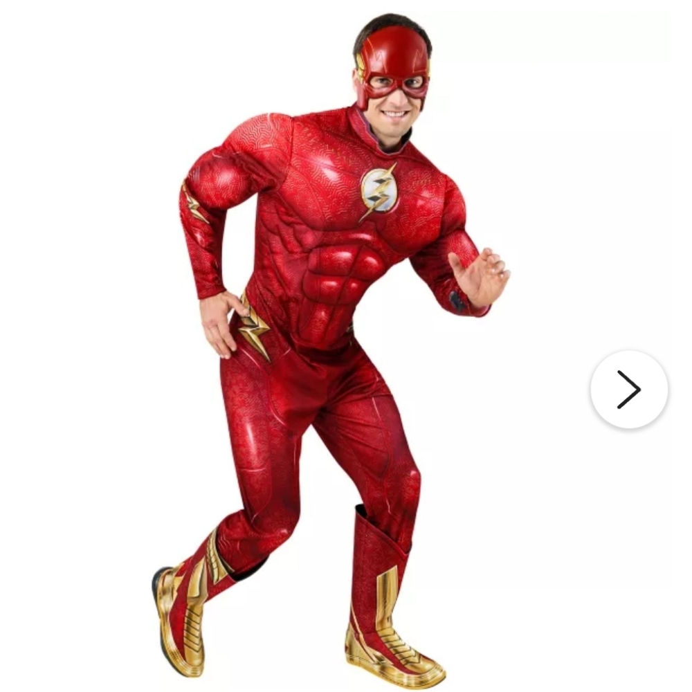 Adult Flash Costume Like New